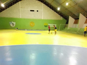 União e Solidariedade: Atletas Matienses Reformam Ginásio Poliesportivo para o Futsal