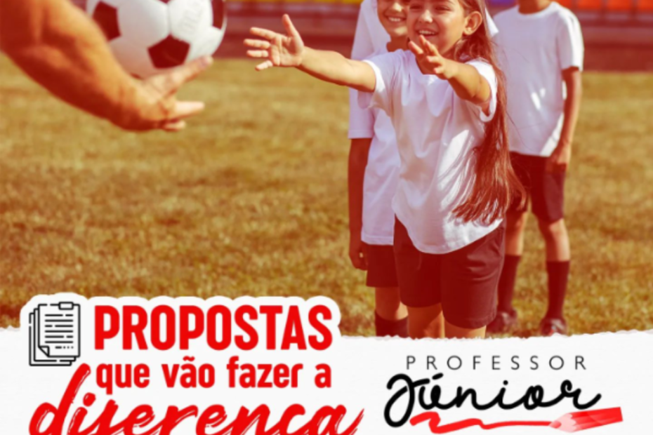 Professor Júnior: Propostas que Farão a Diferença