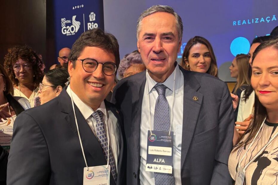 O Encontro de Gigantes: Dr. Carlos Júnior e Ministro Barroso no G-20